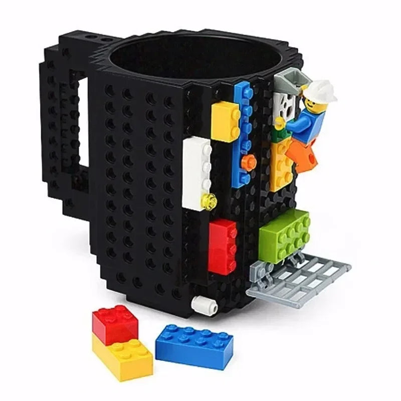 "Build Your Own"  Brick Coffee Mug Cup