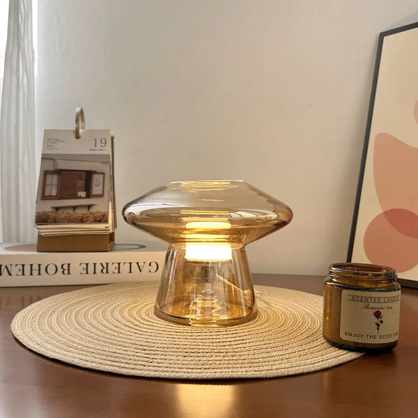 UFO Glass Mini Table Lamp