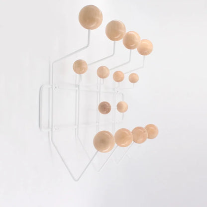 Wall Retro Ball Hanger Rack