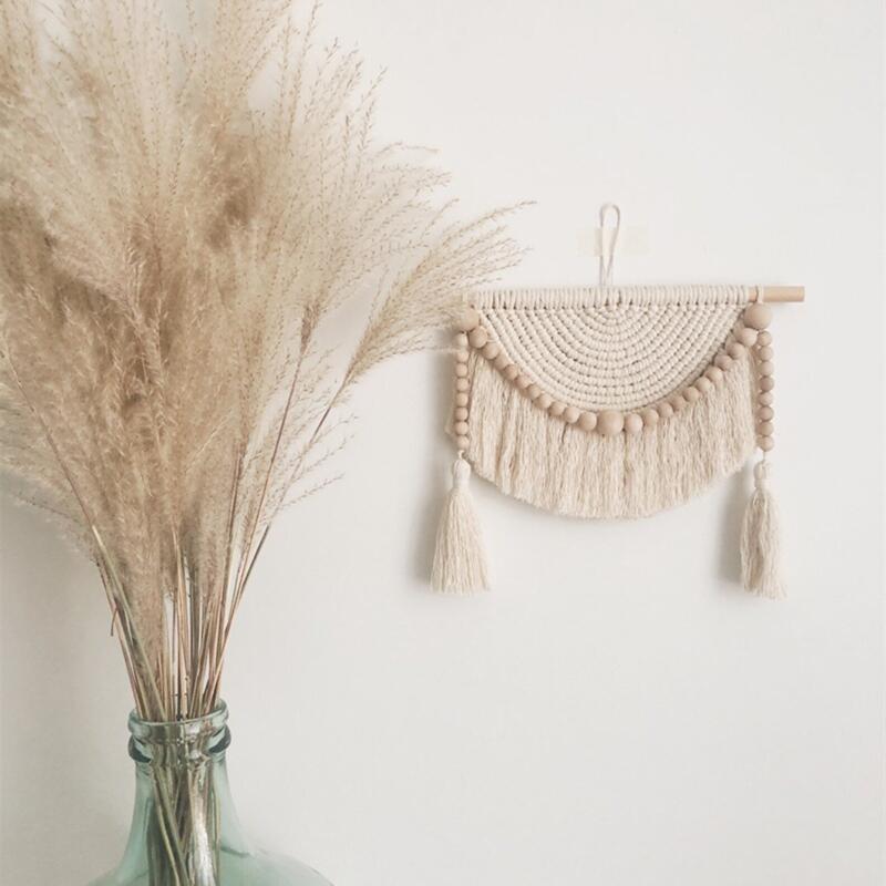 Ball Decor Macrame Cotton Hand-Woven Tapestry