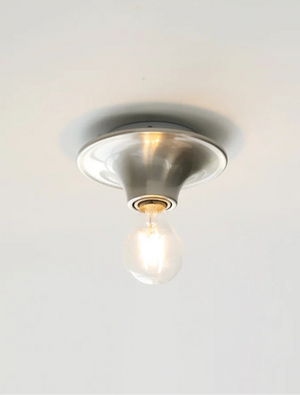 Vintage Industrial Exposed Dish Wall Ceiling Lamp