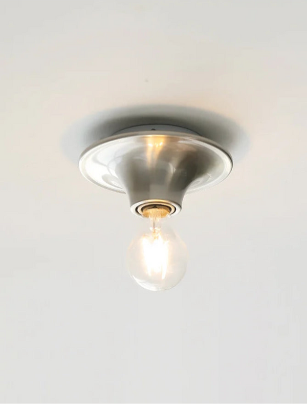 Vintage Industrial Exposed Dish Wall Ceiling Lamp