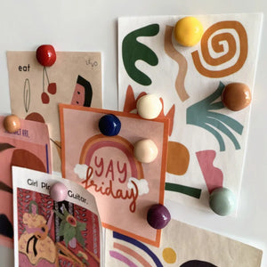 Macaron Ball Magnet Set