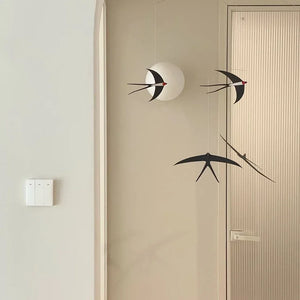 Danish Balanced Swallow Silent Wind Chime