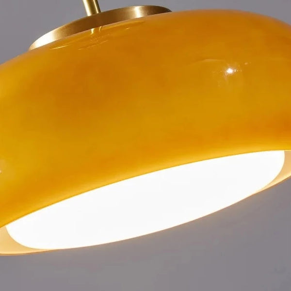 Lampe de plafond suspendue en verre nordique