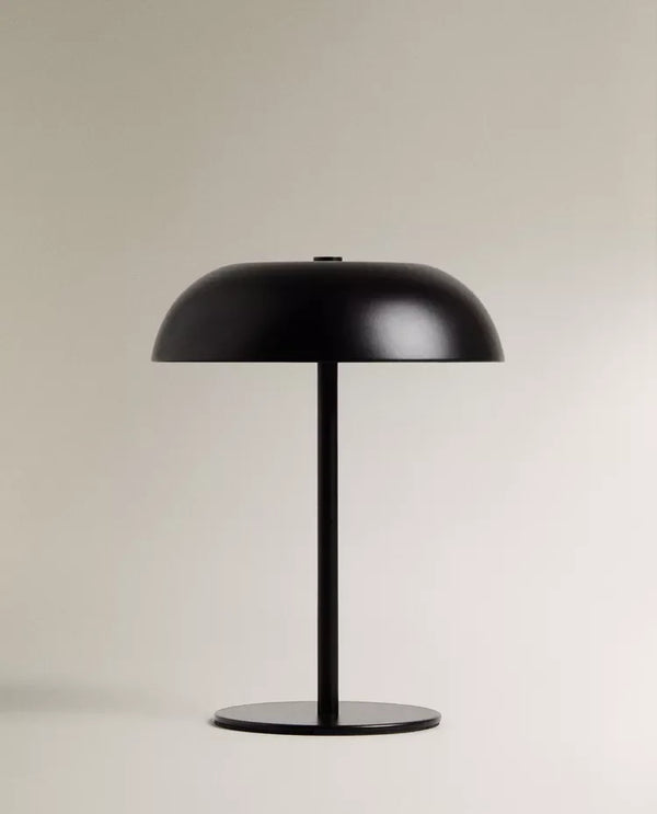 Nordichome Industrial Cordless Metal Dome Table Lamp