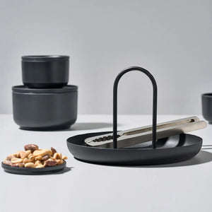 Epeius Home Nordic ABS Handle Round Tray
