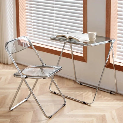 Foldable Acrylic Transparent Chair