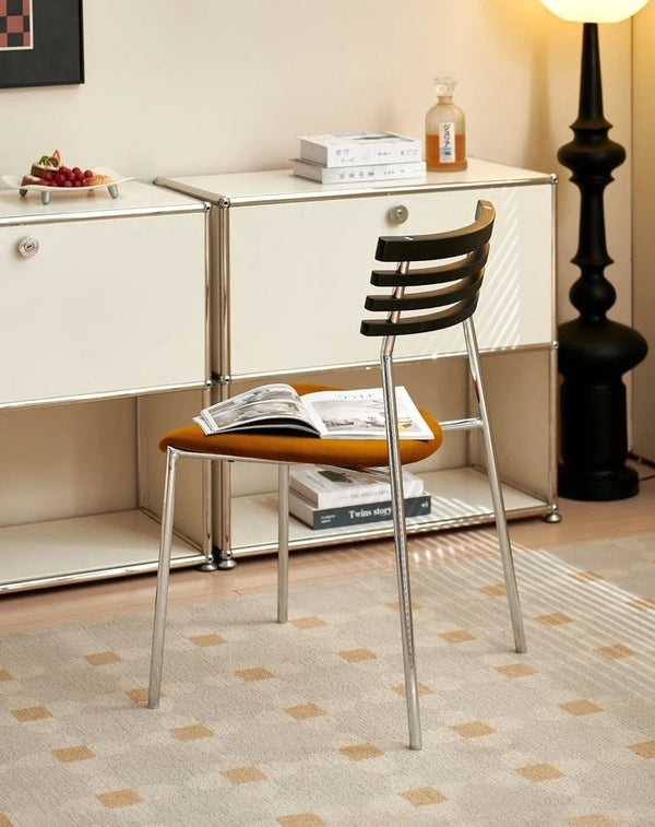 Mingdian Wood Backrest MCM Dining Chair