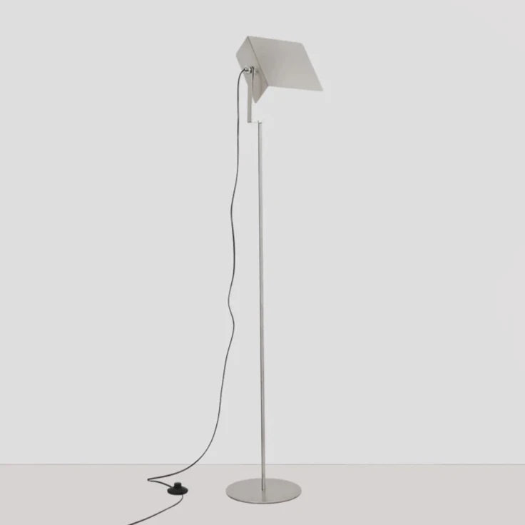 IMC Stainless Steel Panel Luxury Industrial LED Floor Lamp