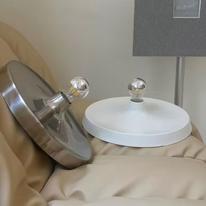 Studio Lima Retro UFO Ripple Disc Wall & Ceiling Fixture Lamp