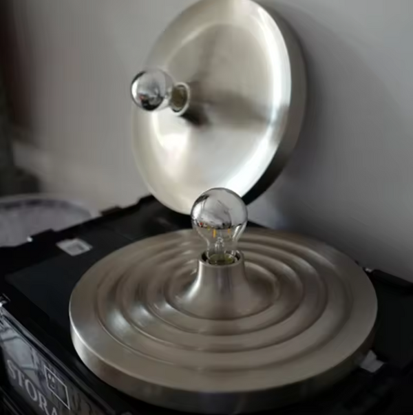 Studio Lima Retro UFO Ripple Disc Wall & Ceiling Fixture Lamp