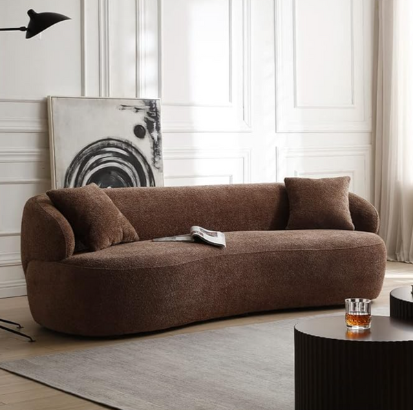 Melloa Lounge 3-Seat Sofa with 2 Pillows