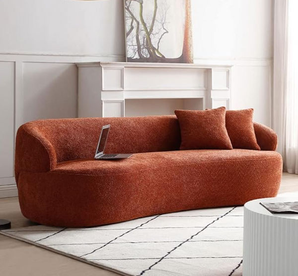 Melloa Lounge 3-Seat Sofa with 2 Pillows