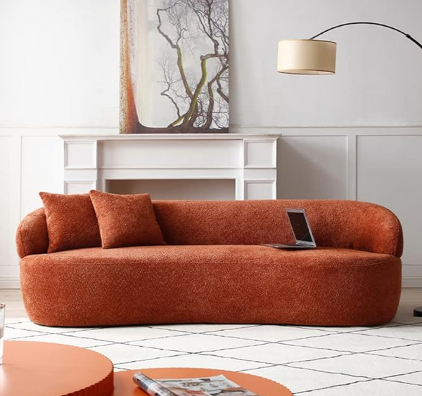 Melloa Lounge 3-Seat Sofa with 2 Pillows