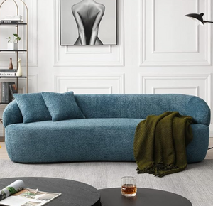 Melloa Lounge 3-Seat Sofa with 2 Pillows