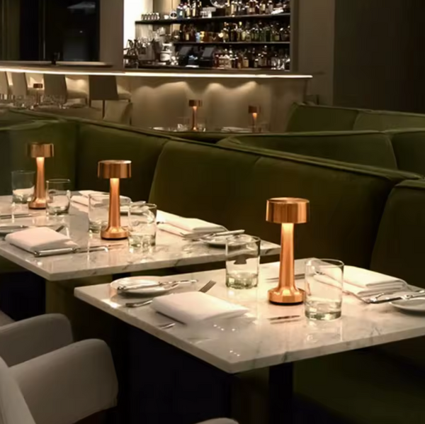 Nordichome Vintage Bar Cordless LED Dimmable Table Lamp