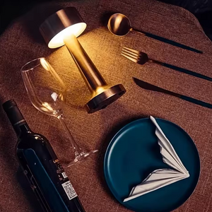 Nordichome Vintage Bar Cordless LED Dimmable Table Lamp