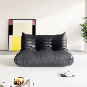 Teddy Velvet Foam Two-Seater Sofa