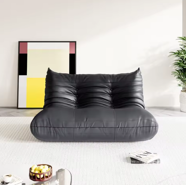 Teddy Velvet Foam Two-Seater Sofa