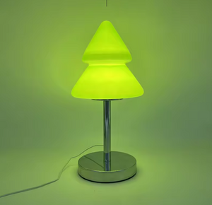 Christmas Tree Glass Table Lamp