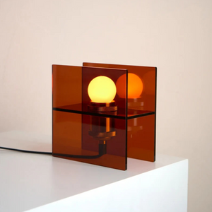 de homê Black Acrylic Table Lamp