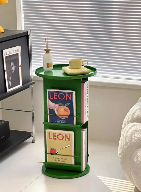 Modü Metal Round Magazine Rack