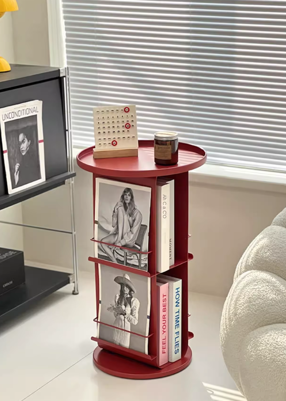 Modü Metal Round Magazine Rack