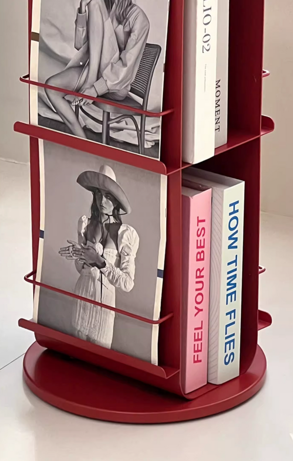 Modü Metal Round Magazine Rack