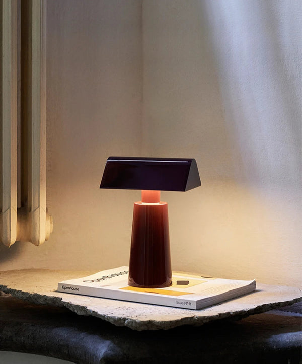 Haus Theory Danish Caret Pyramid Wireless Table Lamp