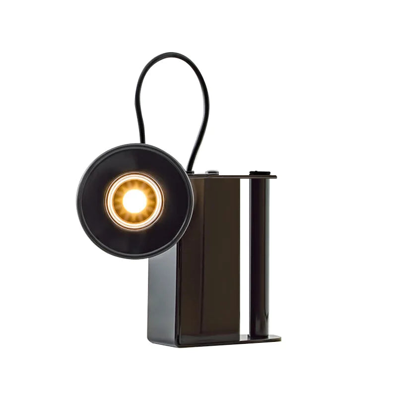 Retro Studio Style Magnetic Box Wall Fixture & Table Lamp