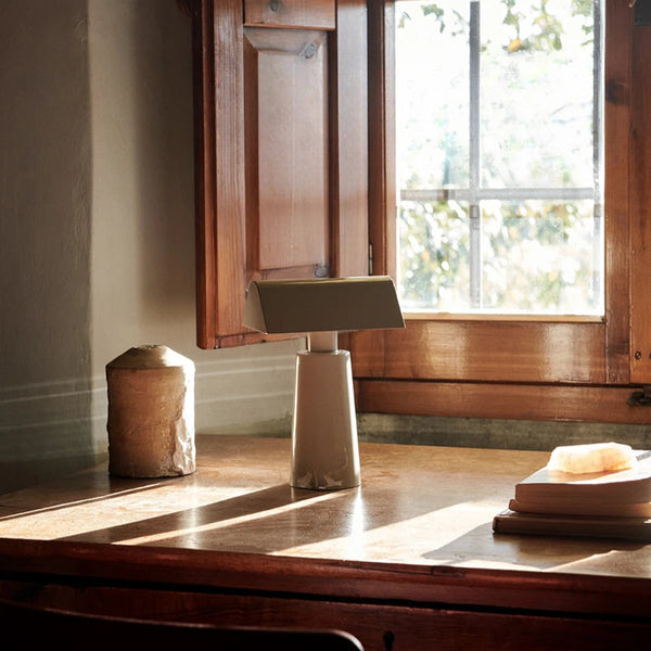 Haus Theory Danish Caret Pyramid Wireless Table Lamp