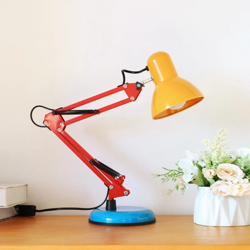 Memphis Style Retro Industrial Table Lamp