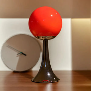 Colored Glass Ball Retro Table Lamp