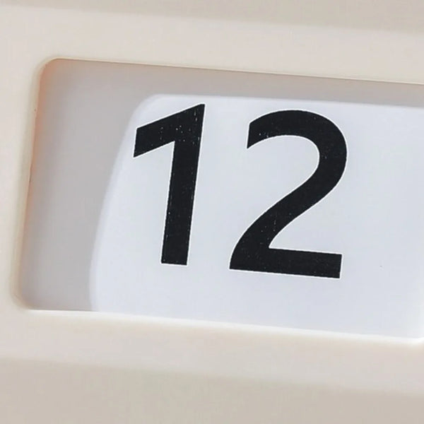 Modü Retro Rotation ABS Perpetual Desk Calendar