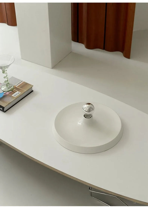 Studio Lima Retro UFO Ripple Disc Wall & Ceiling Fixture Lamp