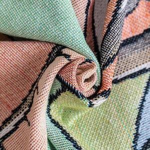 Abstract Graphic Art Throw Blanket
