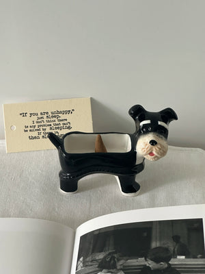 Schnauzer Ceramic Mini Bowl