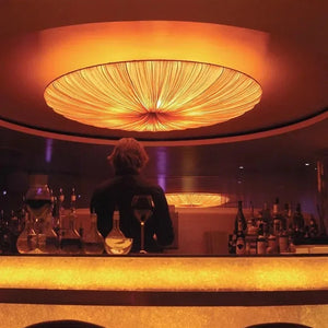 Yū Tokyo Japanese Wabi-Sabi Fabric Pendant Chandelier