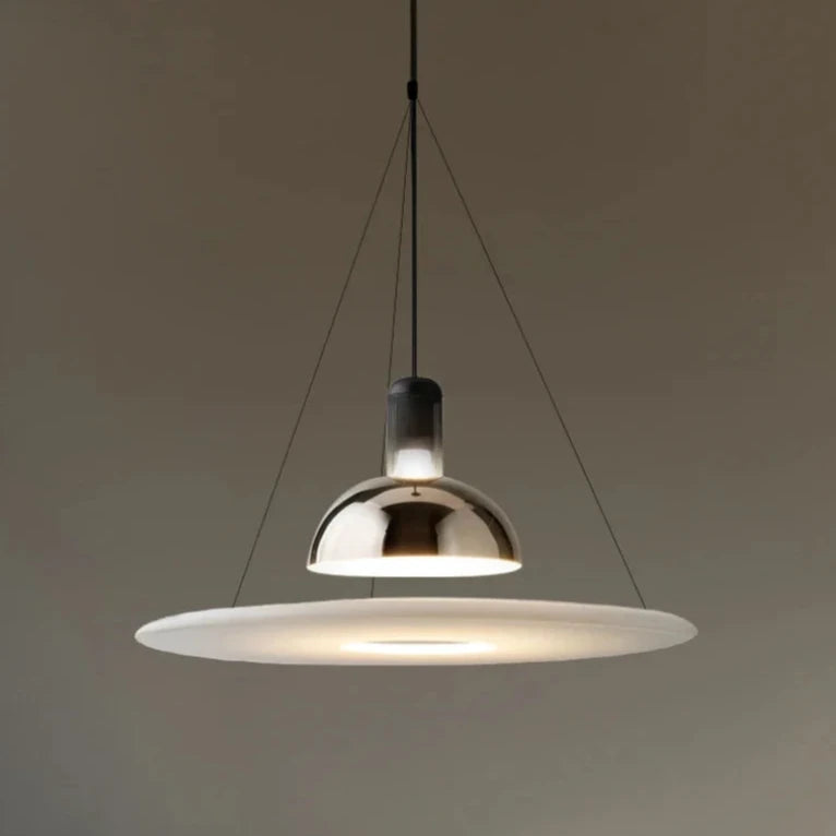 Italian Design UFO Wired Suspension LED Chandelier Ceiling Light