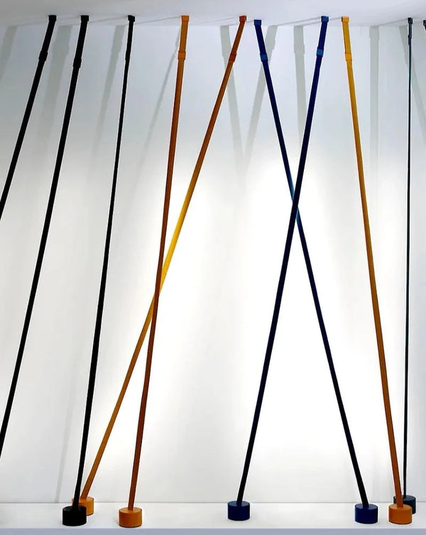 Lampadaire à bande rétro