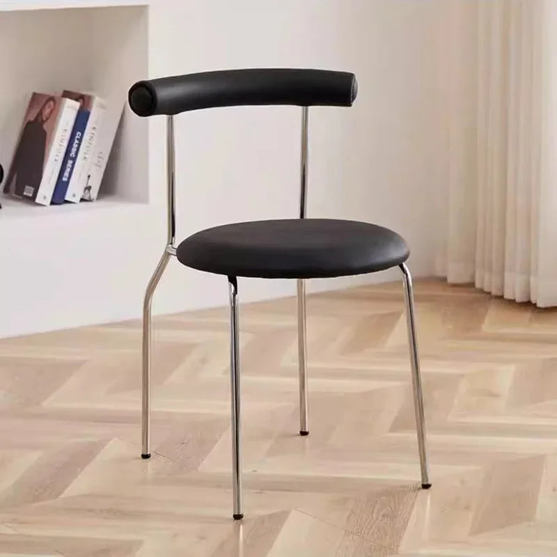 Nordic Minimalistic Low Profile Metal Frame Chair – OnShelf