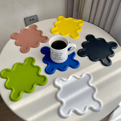 Irregular Geometry Silicone Coaster