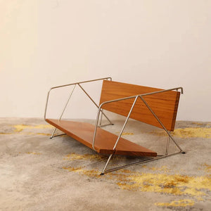 MCM Desktop Wooden Book Shelf