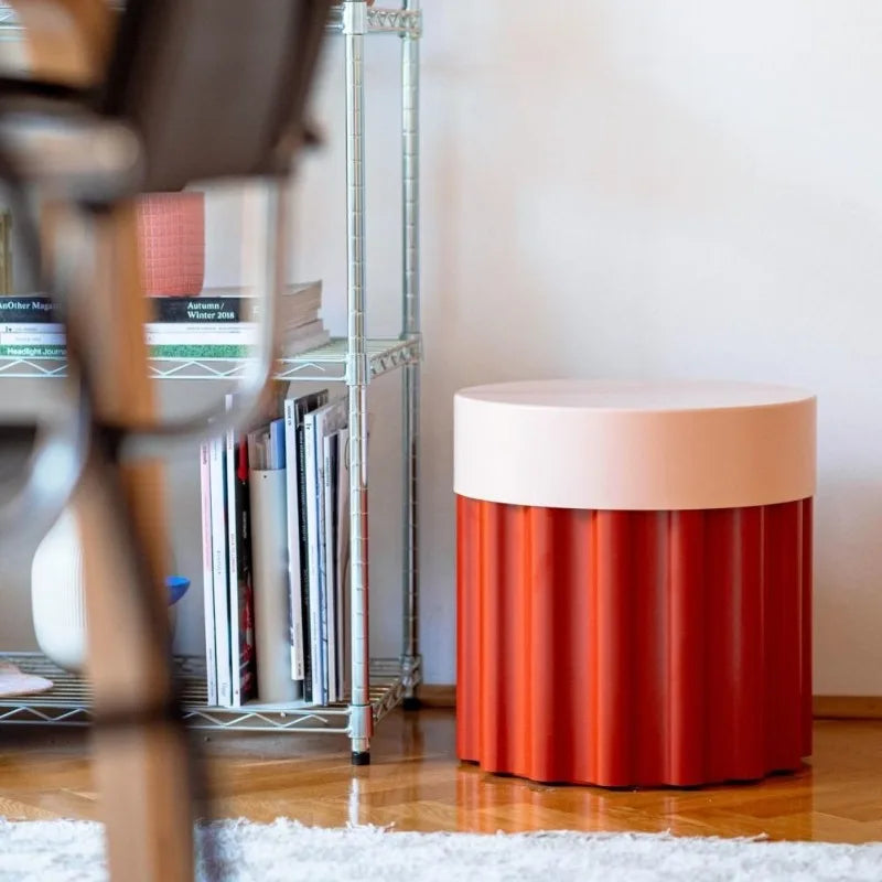 Nordic Gift Box Storage Metal Side Table