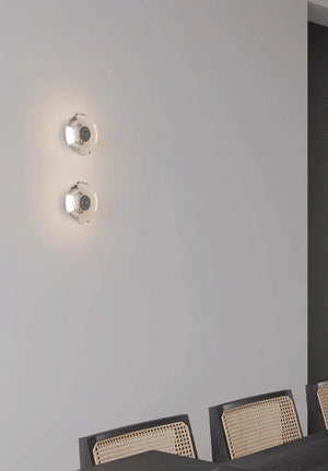 Italian Mini Cyrstal Sconce Minimalist Wall Ceiling Lamp