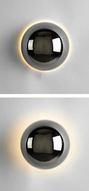 Nordichome Minimalist Metal Dome Wall Lamp