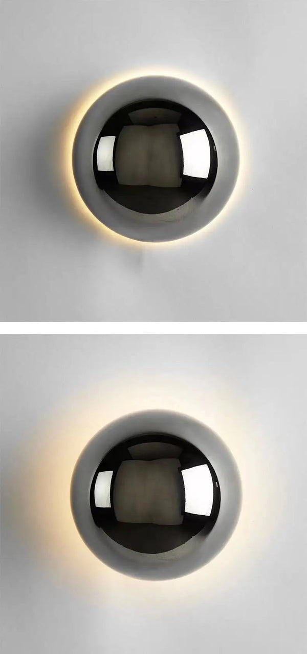 Nordichome Minimalist Metal Dome Wall Lamp
