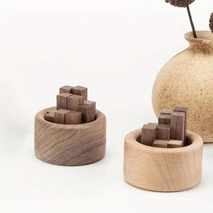 Geometry Cube Mini Wooden Diffuser