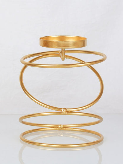 Coil Metal Candle Holders
